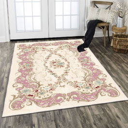 Conceptum Els1837 Alfombra de Pasillo Fuchsia 100 x 150 cm